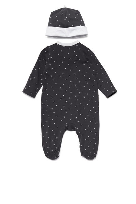 Sleepsuit, Hat and Pouch Set